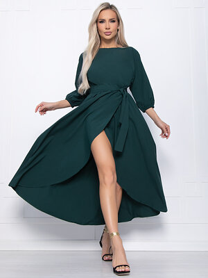 LT Collection Платье 580087 П15139-1М зеленый