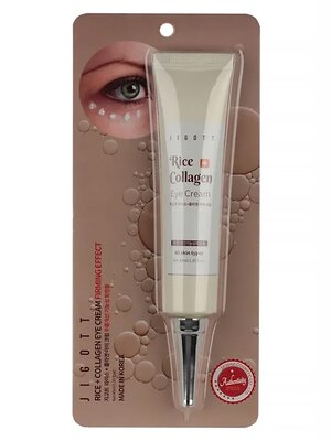 Jigott Крем для кожи вокруг глаз с коллагеном и экстрактом риса / Rice + Collagen Eye Cream, 40 мл 580284 28374 