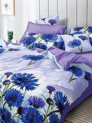 Текс-плюс КПБ Общий 580309 00000001007 Васильковое поле