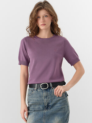 MARK FORMELLE Джемпер 580431 112955 бордово -серый