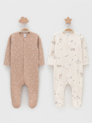 CROCKID Комбинезон 580490 К 6541-2уп бежевый