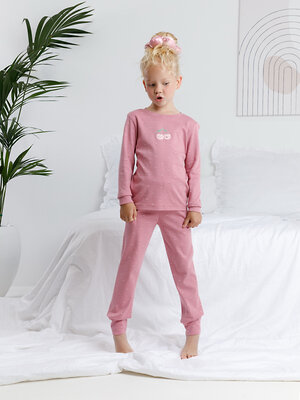 CROCKID Пижама 580492 К 1621 розовый