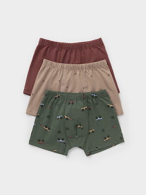 CROCKID Трусы 580498 МП 1912-3уп коричневый