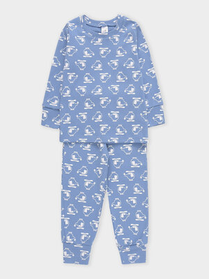 CROCKID Пижама 580502 К 1552 синий