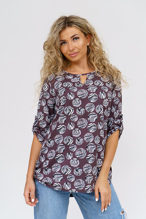 Натали Туника 580640 36784 коричневый