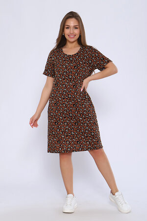 Натали Платье 580656 13214 коричневый