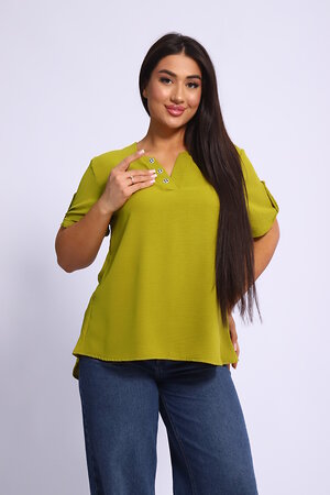 Натали Туника 580690 52343 оливковый