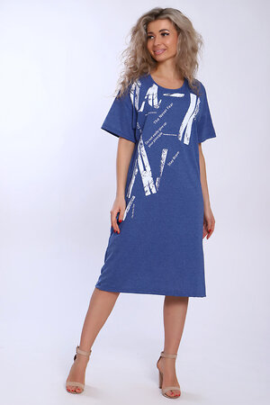 Натали Платье 580703 51109 индиго меланж