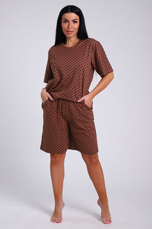 Натали Костюм 580768 52317 коричневый