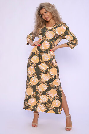 Натали Платье 580807 89391 оранжевый