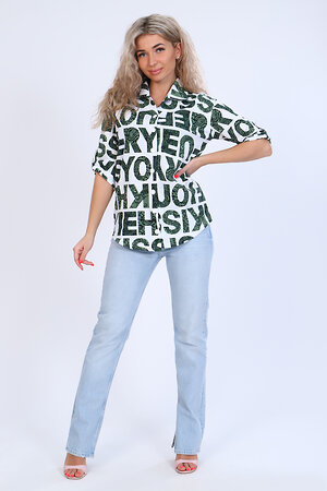 Натали Туника 580879 59053 зеленый