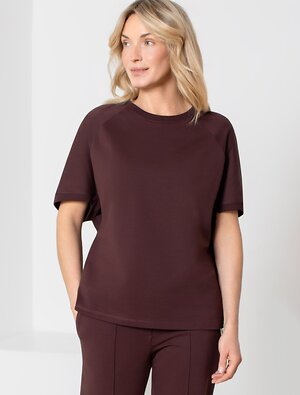 VILATTE Футболка 580901 D49.074 коричневый