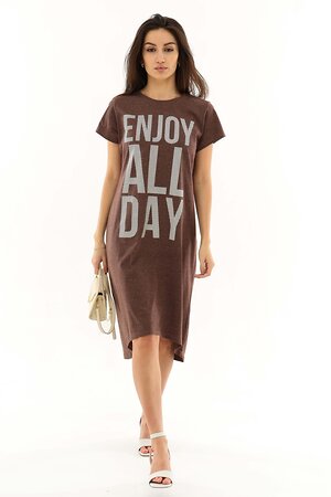Натали Платье 581012 50558 коричневый