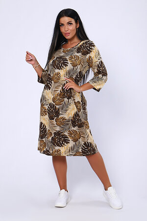 Натали Платье 581022 59178 листья
