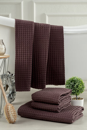 Натали Полотенце 581139 Полотенце для ванной Бохо шоколад