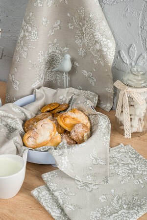 Натали Полотенце 581163 Набор полотенец Шантильи бежевый