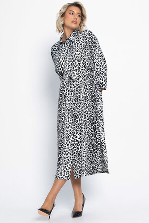 LT Collection Платье 581271 П15091-7М черно-белый