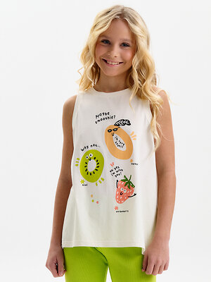 PELICAN Майка 581328 GFVV3390/1 Молочный