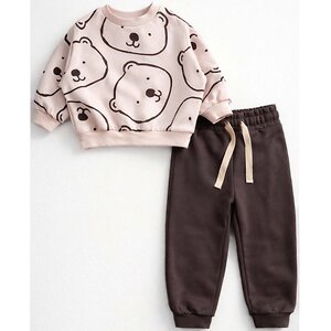 YOULALA Комплект 581353 8807310104 коричневый/бежевый