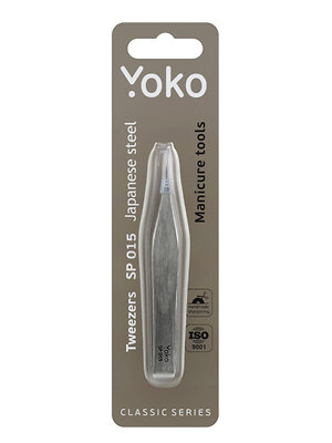 YOKO Пинцет педикюрный для удаления осколков Y SP 015, 92 мм 581480 28126 