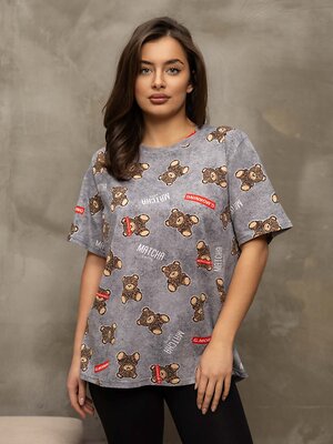 Текс-плюс Футболка 581524 00-00246504 Серый