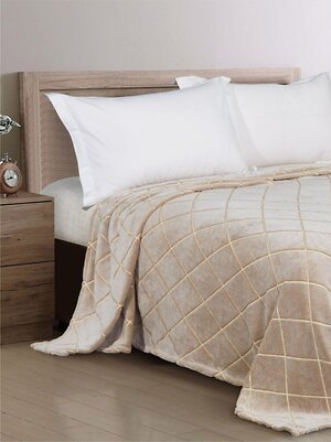 Текс-плюс Плед 581562 00-00246825 РОМБЫ