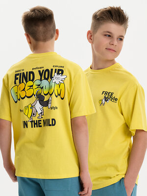 PELICAN Футболка 581621 BFT3387/1 Желтый