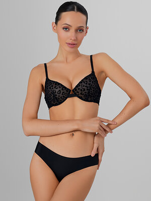 MARK FORMELLE Бюстгальтер 581685 512526 леопард на черном