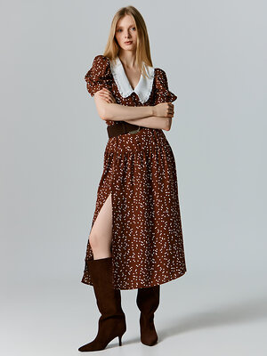 MARK FORMELLE Платье 581708 154036 молочный горошек