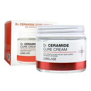 Lebelage Антивозрастной крем улучшающий рельеф кожи с керамидами / Dr. Ceramide Cure Cream, 70 мл 581763 19958 