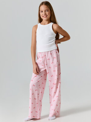 MARK FORMELLE Брюки 581778 587001 бантики на розовой полоске