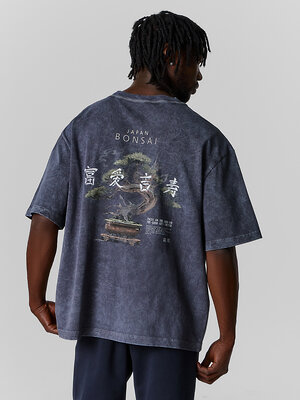 MARK FORMELLE Футболка 581859 111899 ACID WASH графит +печать