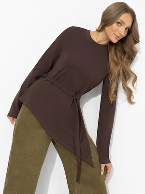 CHARUTTI Лонгслив 581869 12606 Коричневый