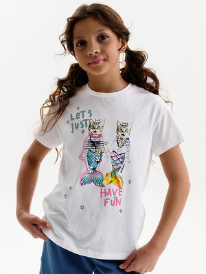 PELICAN Футболка 581888 GFT3389/1 Молочный