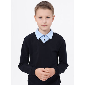 YOULALA Джемпер 582046 2026320101 темно-синий