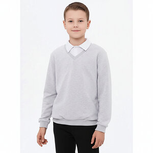 YOULALA Джемпер 582063 2026320103 серый