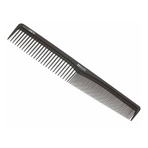 Dewal Профессиональный гребень для волос комбинированный / Carbon Brown CO-6050, 18 см 582110 10789 