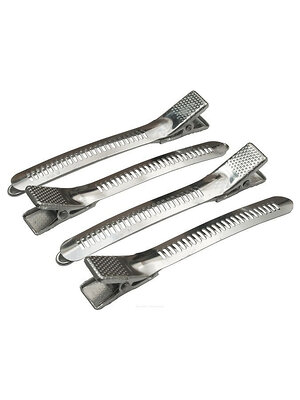 Dewal Зажим для волос CL-2406, металл, 12 см, 12 шт. 582115 2142 