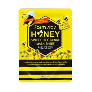Farm Stay Маска тканевая с медом и прополисом / Visible Difference Mask Sheet Honey, 23 мл 582127 13192 