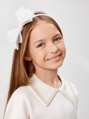 Acoola Ободок для волос 582205 20206310217 белый