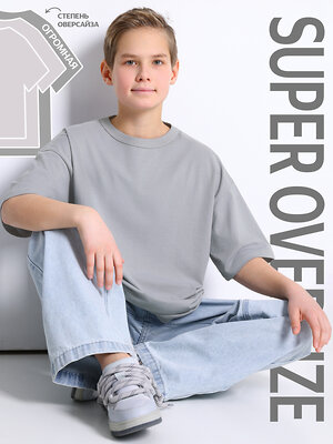 Апрель Футболка 582287 1ПДФК5011001 серый