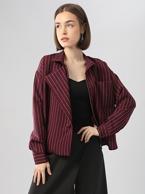 Соль&Перец Блузка 582299 SP25683 бордовый