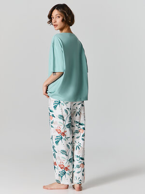 MARK FORMELLE Комплект 582369 592541 шалфей +тропики на св.молочном1