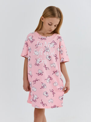 MARK FORMELLE Сорочка 582391 577717 зайчики на розовом