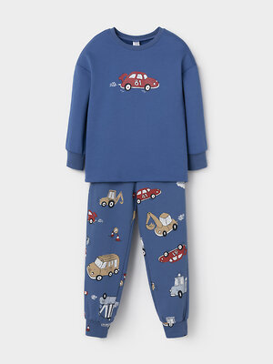 CROCKID Пижама 582458 К 1567 ярко-синий