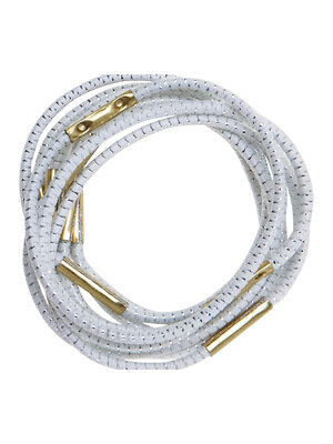 Dewal Резинки для волос RE-014 Midi, белый, 10 шт. 582471 1866 