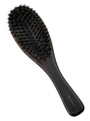 Dewal Щетка для укладки деревянная BR-WC618, натуральная щетина, черный 582474 2229 