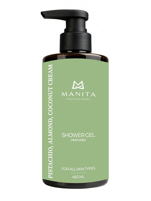MANITA Гель для душа парфюмированный / Pistachio, Almond, Coconut Cream, 460 мл 582491 28400 