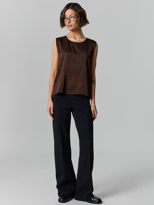 MARK FORMELLE Блуза 582591 112796 шоколадное мартини