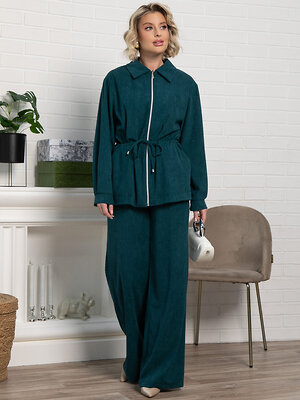 LT Collection Костюм 582704 К15191-30М зеленый